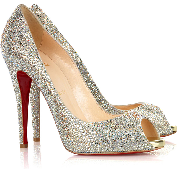 Stilettos with Swarovski Crystals