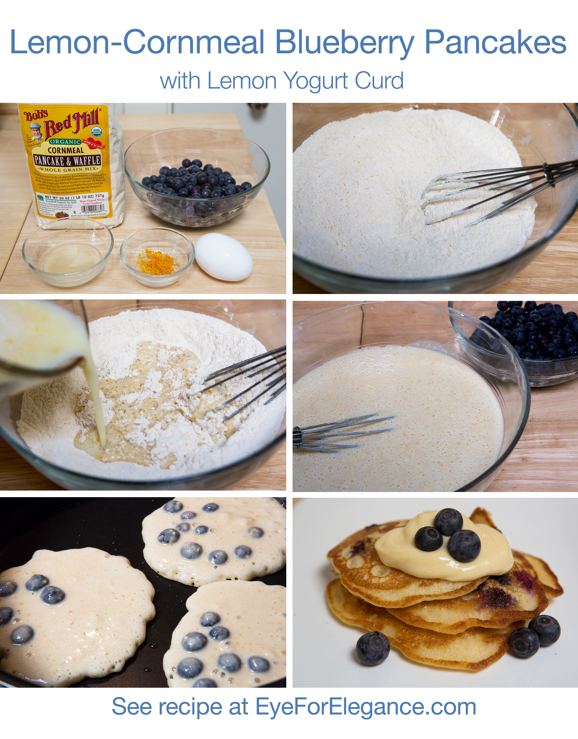 LemonBlueberryCornmealPancake_Collage