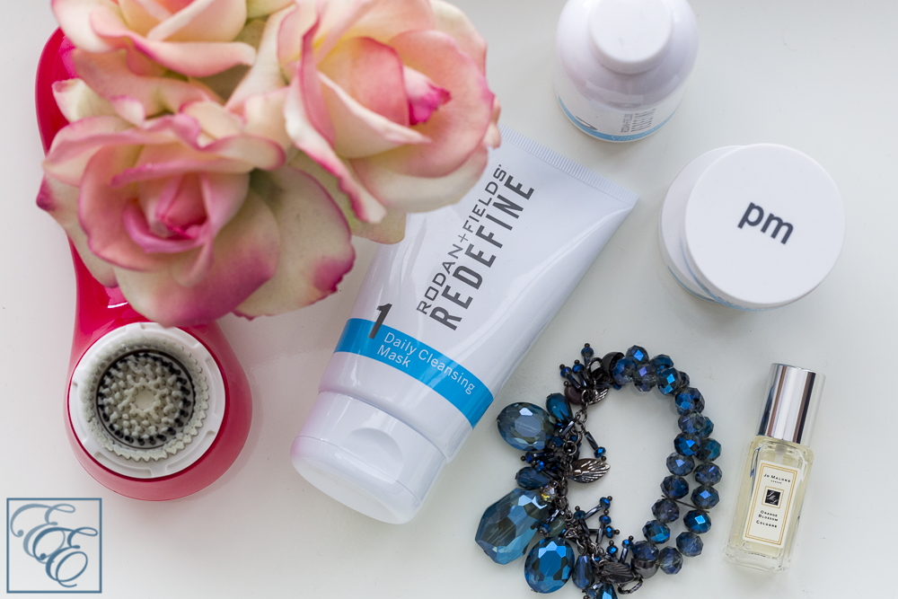 Rodan + Fields Acute and Redefine Skincare Regime - Products and Clairsonic Cleaner