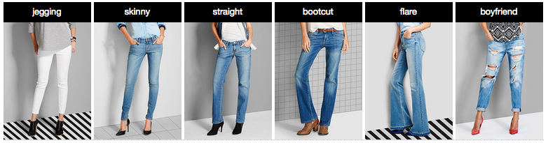 Target Denim Jean Styles