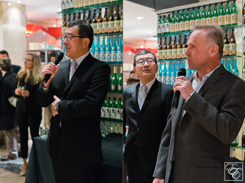 JETRO and Ozumo intros at Ozumo's Fance Food Show 2016 Preview tasting
